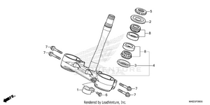 Steering Stem Schematic