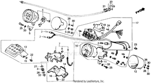 Speedometer + Tachometer Schematic