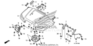 Front Hood Schematic