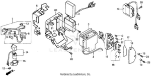 Vt1100c Battery 95-96 Schematic