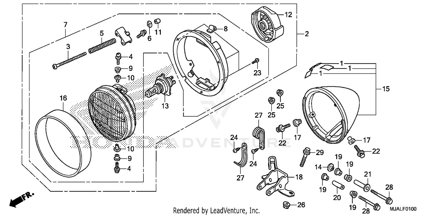 Assembly diagram