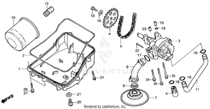 Oil Pan Schematic