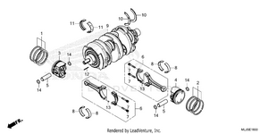 Crankshaft@piston Schematic