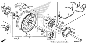 Rear Wheel Schematic