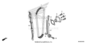 Cam Chain@tensioner Schematic