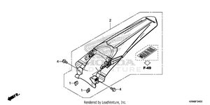 Rear Fender Schematic