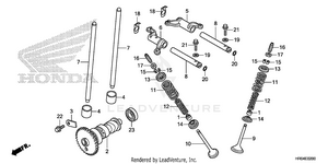 Camshaft@valve Schematic