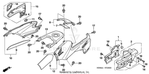 Body Cover Schematic