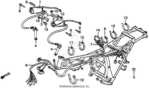 Wire Harness + Ignition Coil Schematic