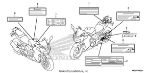 Caution Label Schematic