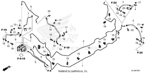 Brake Pipe (vsa) Schematic