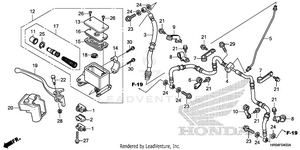 Front Brake Master       Cylinder Schematic