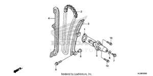 Cam Chain@tensioner Schematic