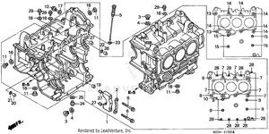 Cylinder Block Schematic