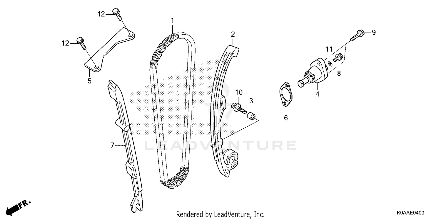 CAM CHAIN@TENSIONER