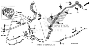 Brake Line (2) Schematic