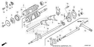 Gearshift Fork Schematic