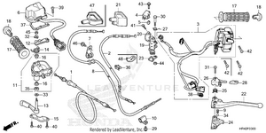 Handle Lever@switch@cable Schematic