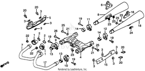 Exhaust Muffler Schematic