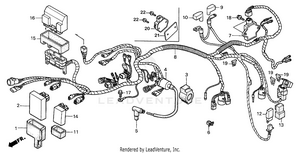 450es Wire Harness Schematic