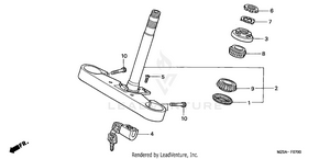 Steering Stem Schematic