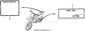 Caution Label Schematic