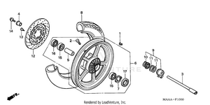 Front Wheel Schematic