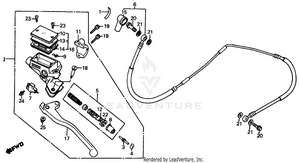 Clutch Master Cylinder Schematic