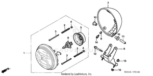Headlight Schematic