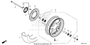 Front Wheel Schematic
