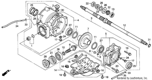 Rear Final Gear Schematic