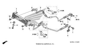 Oil Cooler Schematic