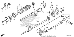 Gearshift Fork Schematic
