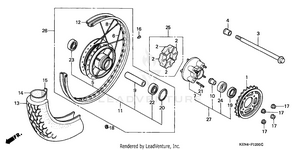 Rear Wheel Schematic