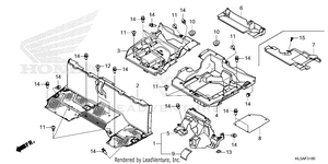 Seat Bottom Cover (1) Schematic