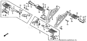 Footpegs Schematic
