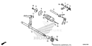 Gearshift Drum Schematic