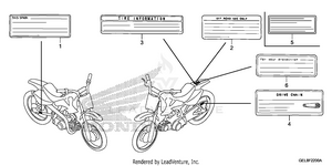 Caution Labels Schematic