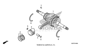 Crankshaft Schematic