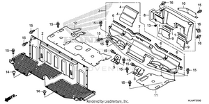 Seat Bottom Cover Schematic