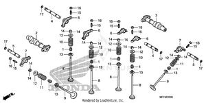 Camshaft@valve Schematic