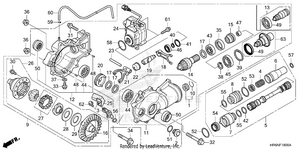 Front Final Gear Schematic