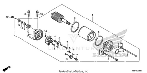 Starter Motor Schematic