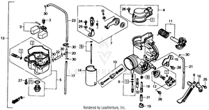 Carburetor 88-92 Schematic
