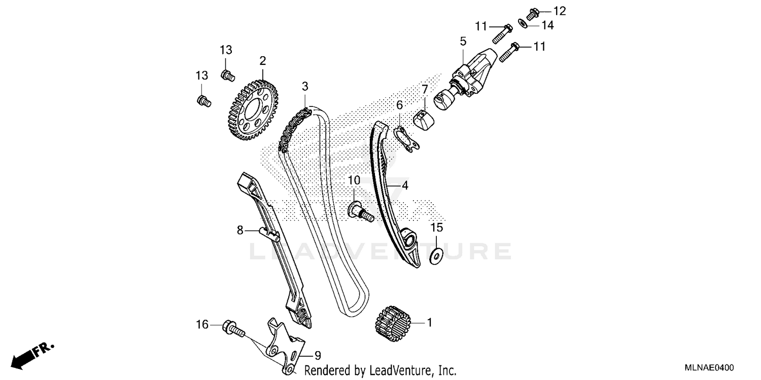 CAM CHAIN@TENSIONER