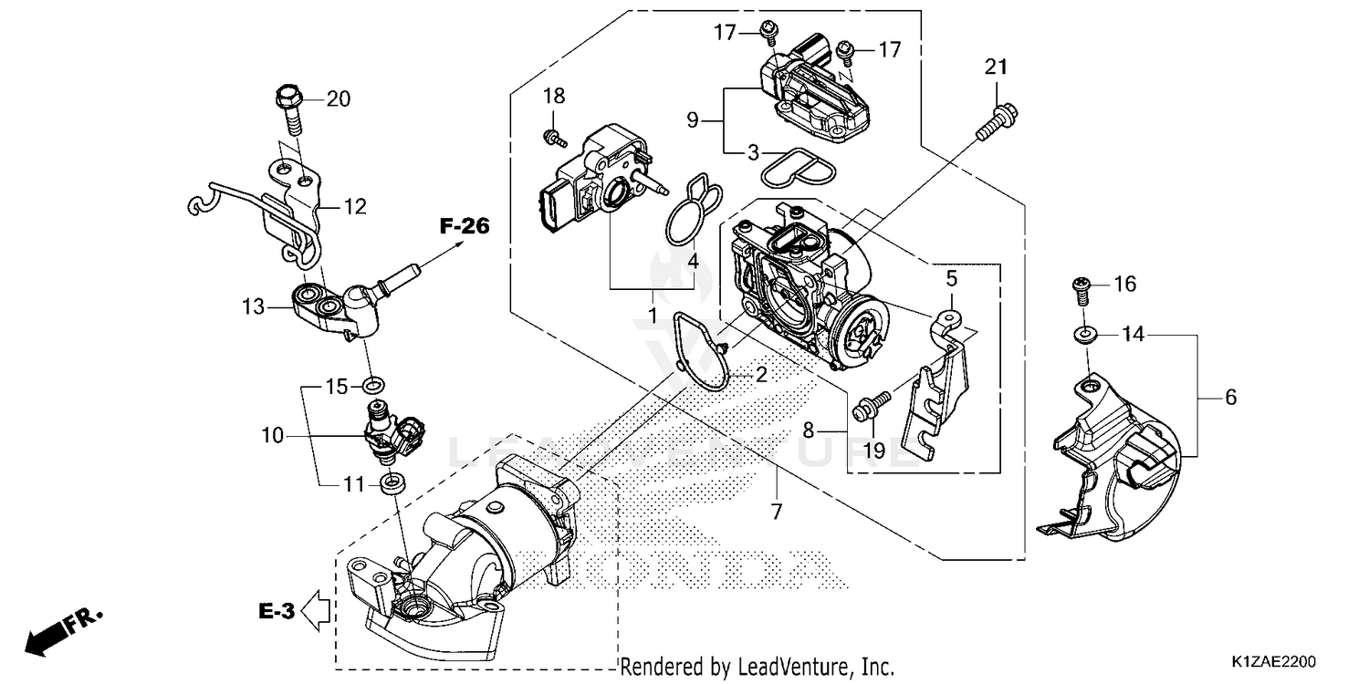 THROTTLE BODY@FUEL       INJECTOR