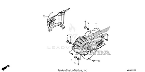 Engine Side Cover Schematic