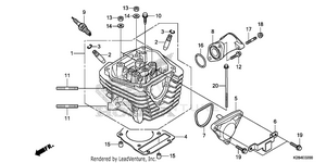 Cylinder Head Schematic