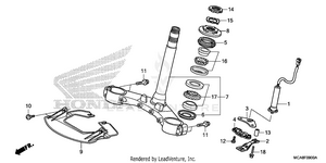 Steering Stem Schematic