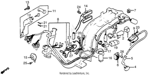 Wire Harness + Ignition Coil Schematic